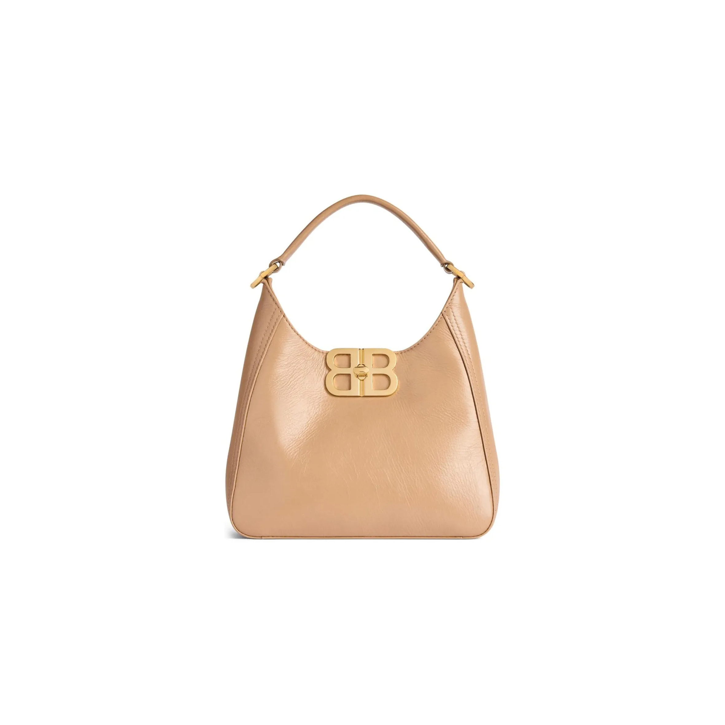Ba*len*cia*ga women''s bb soft hobo bag small in nude 8019282abec2621 (20.5*20*6.8cm)